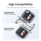 For DJI Osmo Nano Camera aMagisn Mini Hard Shell Case Compact Protective Pouch with Carabiner Clip