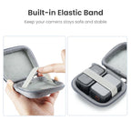 For DJI Osmo Nano Camera aMagisn Mini Hard Shell Case Compact Protective Pouch with Carabiner Clip