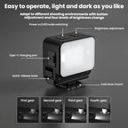 For DJI Osmo Nano Flymile Handheld Selfie Photography Fill Light