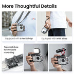 aMagisn Universal Camera Metal Xplorer Grip Kit For DJI Osmo Action/Insta360/GoPro HERO Series