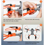 For DJI Mini 5 Pro Propeller Guards Anti-Collision Protective Bumper Ring, Orange, Gray, Black, Orange Height Guard, Black Height Guard, Gray Height Guard