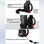 For DJI Osmo Pocket 3 BRDRC Magnetic Expandable Phone Holder Cold Shoe Mount, For DJI Osmo Pocket 3 Black