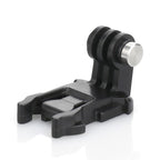2sets Sports Camera Quick Release L-Shape Base Quick Release Plug Mount Quick Release Locking Activity Base, Heightened+Anti-drop Plug, With Anti-drop Plug