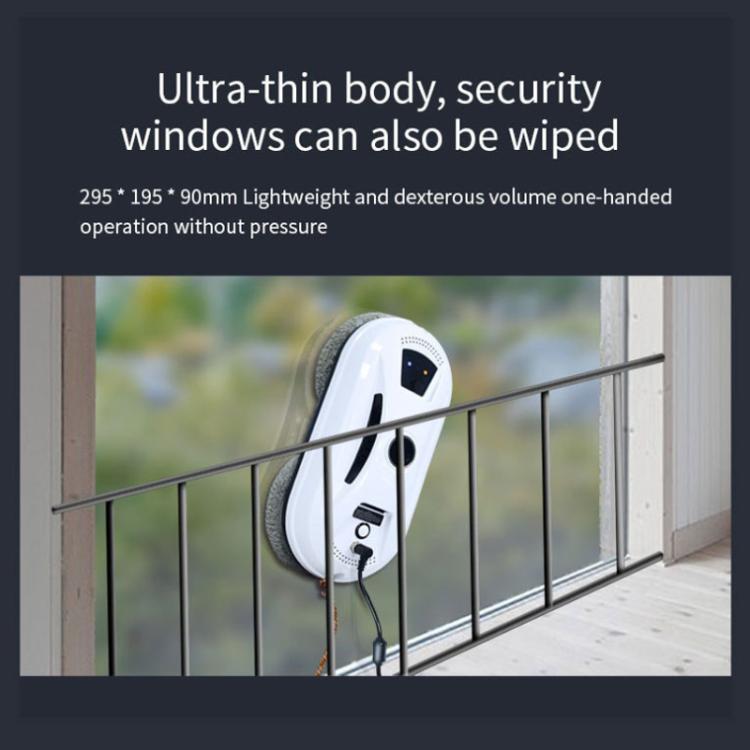 Smart Window Cleaning Robot With Dual Disk Suction Smart Path Planning With Remote Control, EU Plug, US Plug, UK Plug, AU Plug