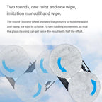 Smart Window Cleaning Robot With Dual Disk Suction Smart Path Planning With Remote Control, EU Plug, US Plug, UK Plug, AU Plug