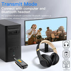 Wireless Bluetooth 5.4 Receiver Transmitter Car AUX Navigation Audio Adapter, Y6