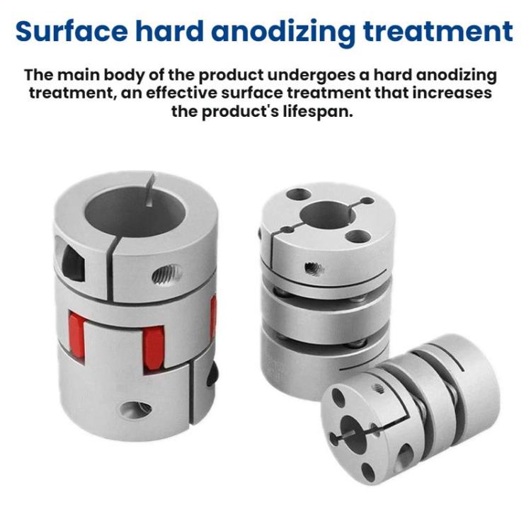 High-torque Motor Coded Aluminum Alloy Double Diaphragm Coupling, LAP40, LASD34, LASD26