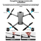 For DJI Mini 5 Pro BRDRC Drones Replacement Propellers, 2pairs, 4pairs