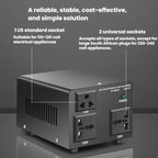 Toroidal Power Transformer Portable Household Power Converter US Plug, DT-500VA, DT-800VA, DT-1000VA, DT-2000VA, DT-3000VA, DT-5000VA