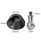 3/8 inch Threaded Non-Slip Spike Feet Pad Camera Stands / Tripod Feet Pad, GSF55