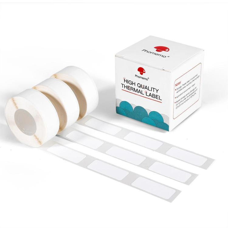 Thermal Self-Adhesive Labels For D30 Printer, Phomemo 6mmx22mm-520pcs White, Phomemo 12mmx22mm-260pcs White, Phomemo 12mmx30mm-210pcs White, Phomemo 12mmx40mm-160pcs White, Phomemo 12mmx50mm-130pcs White, Phomemo 14mmx30mm-230pcs White                 ...