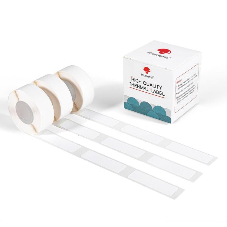 Thermal Self-Adhesive Labels For D30 Printer, Phomemo 6mmx22mm-520pcs White, Phomemo 12mmx22mm-260pcs White, Phomemo 12mmx30mm-210pcs White, Phomemo 12mmx40mm-160pcs White, Phomemo 12mmx50mm-130pcs White, Phomemo 14mmx30mm-230pcs White                 ...