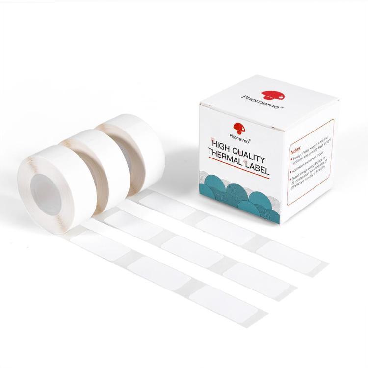 Thermal Self-Adhesive Labels For D30 Printer, Phomemo 6mmx22mm-520pcs White, Phomemo 12mmx22mm-260pcs White, Phomemo 12mmx30mm-210pcs White, Phomemo 12mmx40mm-160pcs White, Phomemo 12mmx50mm-130pcs White, Phomemo 14mmx30mm-230pcs White                 ...
