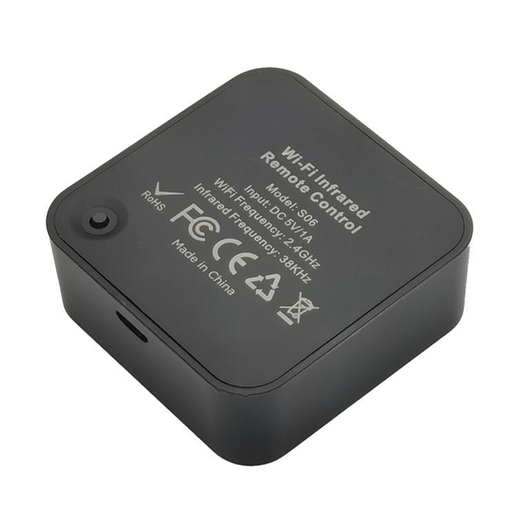 S06 Home Tuya Intelligent Infrared Controller One Key Control Air Conditioner TV Set Top Box Remote Control, S06