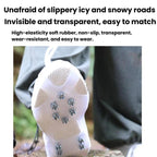 AOTU AT616 1pair Outdoor Anti-Fall 10 Teeth Spikes Ice Claws Mountaineering Ice Snow Slip Resistant Shoe Covers, S For 24-33 Shoe Size, M For 34-40 Shoe Size, L For 41-44 Shoe Size, XL For 45-49 Shoe Size