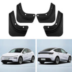 4pcs TPE Soft Rubber Car Tire Mudguard, For Tesla 2025+ MODEL Y JUNIPER TPE Material