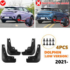 4pcs Car Tire Mudguard, For BYD Dolphin Active 2021-2025