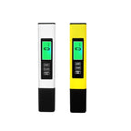 Dual-Color Smart Backlight Water Quality Tester Pen 3-in-1 TDS Meter Conductivity & Temperature Detector, 3-in-1 Leather Case White, 3-in-1 Leather Case Yellow, 3-in-1 PP Box Yellow, 3-in-1 PP Box White