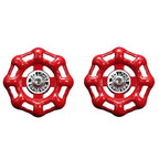 AK-52 2pcs Car Central Control Knob Sticker One-Click Start Interior Decoration Sticker
