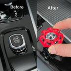 AK-52 2pcs Car Central Control Knob Sticker One-Click Start Interior Decoration Sticker
