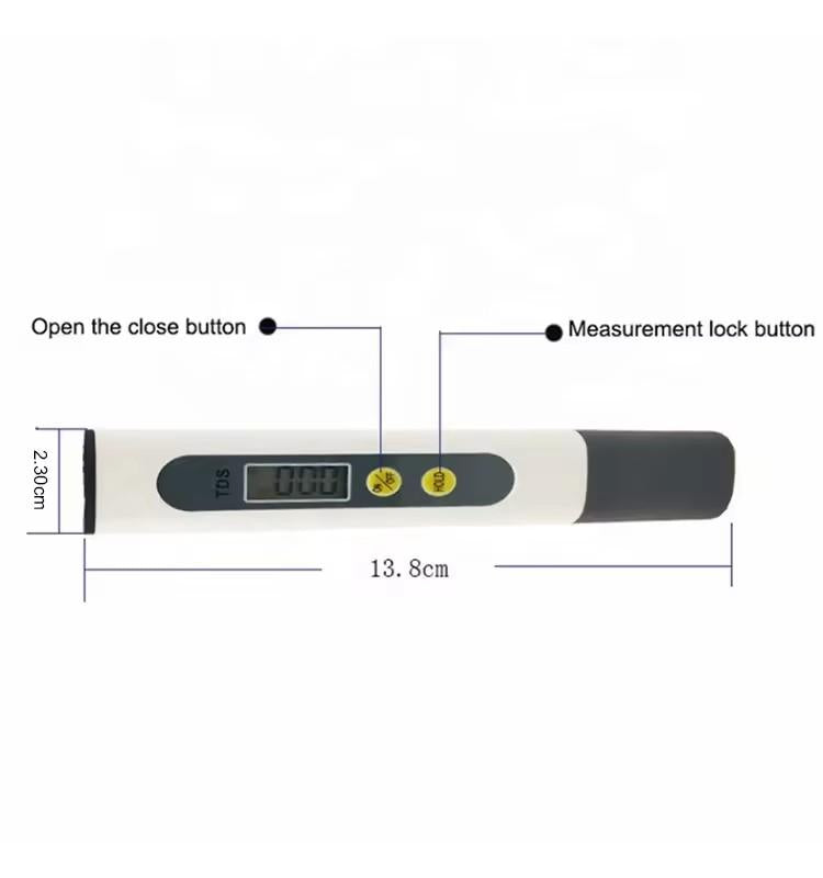 Simple TDS Water Quality Tester Pen Portable Hardness Detector, M2 White