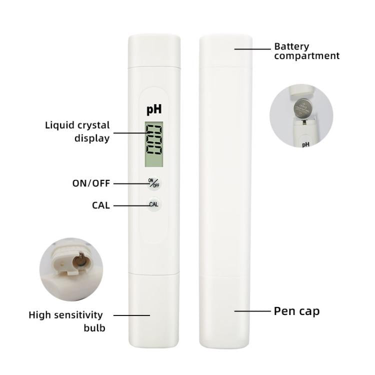 pH Meter with Auto Calibration & High Accuracy Digital Water Quality Tester, ph01