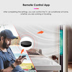Tuya Wifi Smart Home Universal Remote Control, Support Voice Control/Mobile Phone Remote Operation, IR, IR+RF