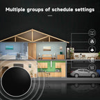 Tuya Wifi Smart Home Universal Remote Control, Support Voice Control/Mobile Phone Remote Operation, IR, IR+RF