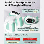 Phomemo E975 Portable Mechanical Embossing Label Maker 9mm Printing Width, With 3 Tapes Pink, With 3 Tapes Green, With 3 Tapes Blue, With 3 Tapes Black, With 6 Tapes Pink, With 6 Tapes Green, With 6 Tapes Blue, With 6 Tapes Black