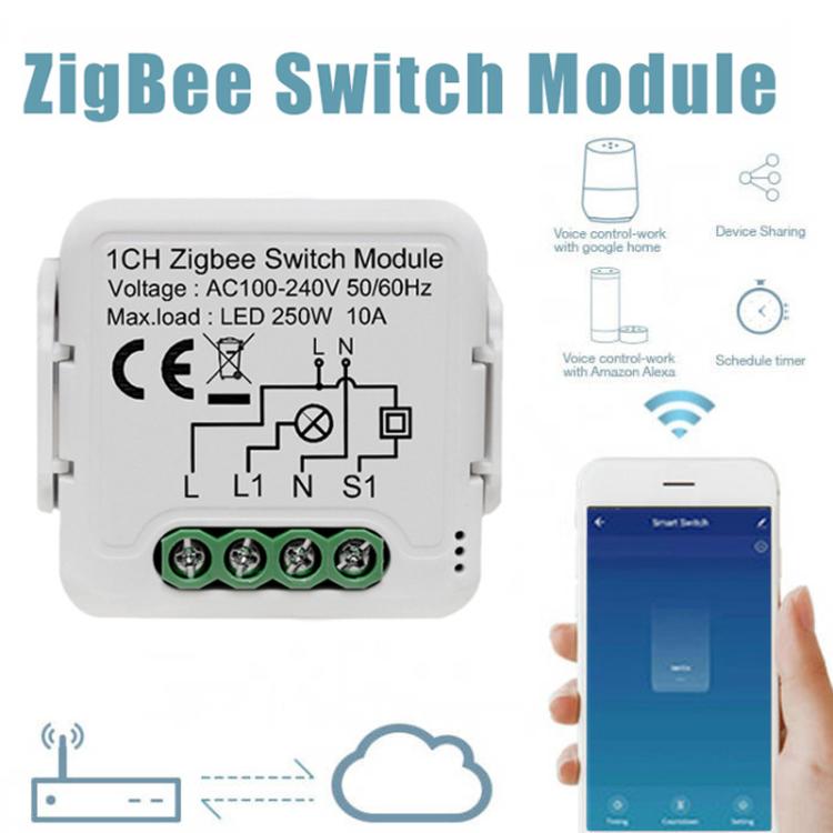 Smart On/Off Switch Voice Remote Control Remodeling Smart Switch Module, ZigBee3.0 Neutral Live Wire 1CH, ZigBee3.0 Neutral Live Wire 2CH, ZigBee3.0 Neutral Live Wire 3CH, ZigBee3.0 Neutral Live Wire 4CH, ZigBee3.0 Single Live Wire 1CH                 ...