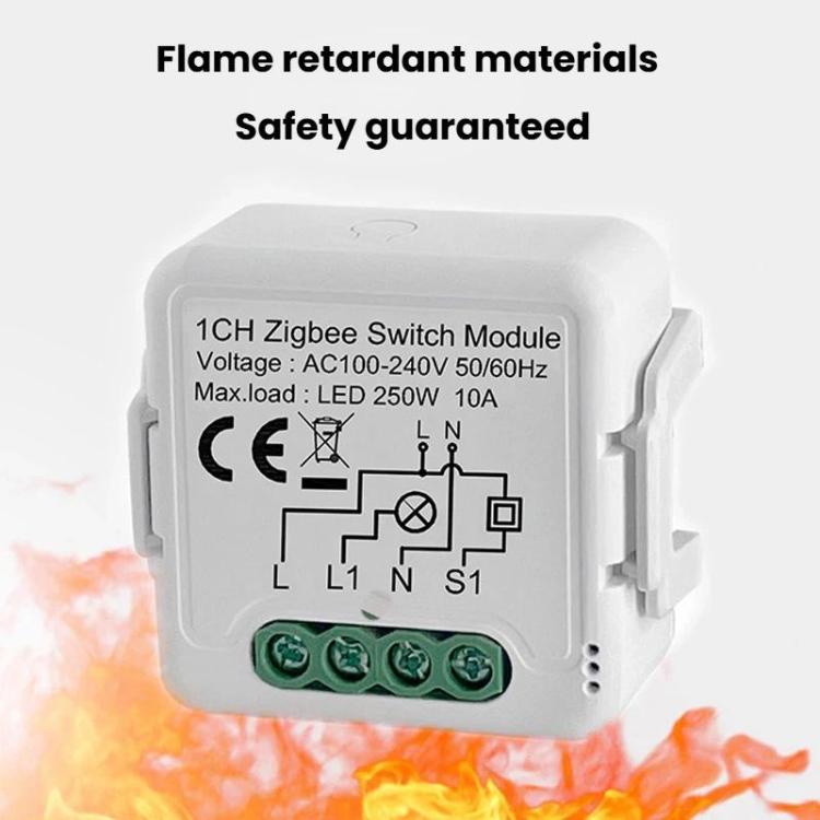 Smart On/Off Switch Voice Remote Control Remodeling Smart Switch Module, ZigBee3.0 Neutral Live Wire 1CH, ZigBee3.0 Neutral Live Wire 2CH, ZigBee3.0 Neutral Live Wire 3CH, ZigBee3.0 Neutral Live Wire 4CH, ZigBee3.0 Single Live Wire 1CH                 ...