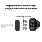 Magnetic Head For Car Phone Mount Accessories For 17mm Ball-Joint Square Magnetic Head, Square