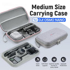 For DJI Osmo Nano aMagisn Medium Hard Shell Carrying Case with Removable Foam Insert, For DJI Osmo Nano