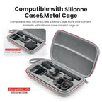For DJI Osmo Nano aMagisn Medium Hard Shell Carrying Case with Removable Foam Insert, For DJI Osmo Nano