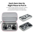 For DJI Osmo Nano aMagisn Medium Hard Shell Carrying Case with Removable Foam Insert, For DJI Osmo Nano