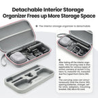 For DJI Osmo Nano aMagisn Medium Hard Shell Carrying Case with Removable Foam Insert, For DJI Osmo Nano