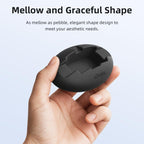 For Insta360 X4 Air/X3 aMagisn Silicone Mount Holder Base Car Dashboard & Desk Stand, Without Double-sided Tape, With Double-sided Tape