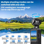 HD 5K Sports Camera Outdoor Handheld Digital Camera, Touch Screen