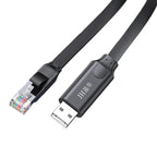 JINGHUA Laptop USB to Console Debugging Cable RJ45 Data Cable, 1.8米, 3米