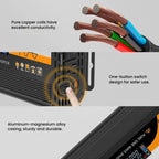 XUYUAN 12V / 24V To 110V Pure Sine Wave Inverter Power Inverter US Plug, 800W Black, 1400W Black, 2000W Black, 3000W Black, 3600W Black, 4000W Black, 800W Red, 1400W Red, 2000W Red, 3000W Red