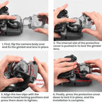 For DJI Mavic 2 Gimbal Gimbal Clip Lens Hood, Pro, Zoom