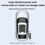 Car Portable Digital Display Electric Wired Air Pump