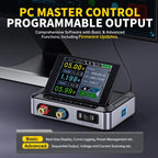 FNIRSI DPS-150 CNC DC Adjustable Regulated Power Supply High-Power Portable Power Supply Upper Computer, Standard, High US Plug, High EU Plug