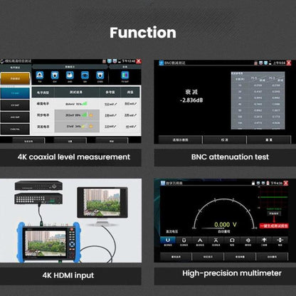 IPC9800MOVTADHSPlus+ Multi-Functional Engineering Tester Coaxial Network Video Surveillance Tester, US Plug, EU Plug, UK Plug, AU Plug
