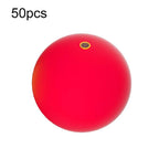 50pcs Spherical Fishing Float Fishing Floating Ball, 15mm, 18mm, 20mm, 24mm, 27mm, 30mm, 33mm, 36mm