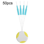 50pcs Rod Tip Anti-Tangle Space Tube Fishing Space Beans