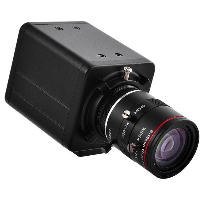 Vanxse 4MP Ultra-HD 6-12mm Zoom Lens Network PoE Camera, NXS612