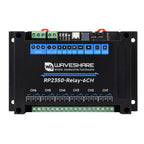 WAVESHARE RP2350 Industrial Control Board 6-Channel Relay Module, Based On RP2350 Microcontroller, Supports Wxternal Interfaces RS485 And Pico, Without Wi-Fi Module