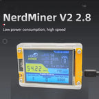 NerdMiner V2 2.8 Inch Smart Display Crypto Solo Lottery