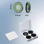 For DJI Osmo Action 6 Camera 4-In-1 Filter Kit CPL/ND8/ND16/ND32 Lens Filters